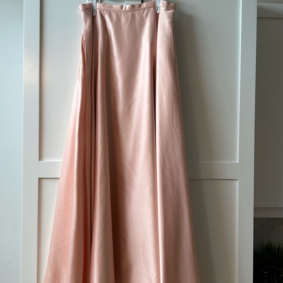 Azazie Full Length A-line Skirt formal bridal - Picture 2 of 10